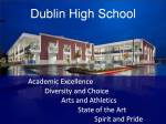 Dublin High School&nbsp;Primer