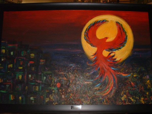 "Out of Ashes" - Wells Middle School School GATE Art Team