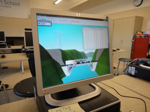 Dublin High Principles of Engineering - West Point Bridge Designer