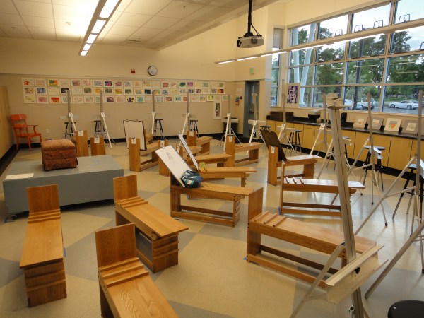 Dublin High School Visual Arts Classroom