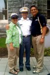 West Point Cadet Ben Young with Parents