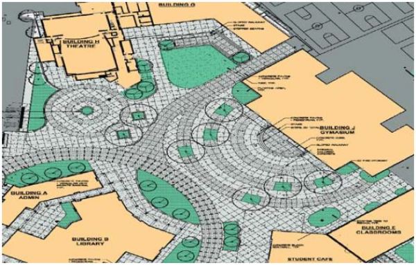 Dublin High School Courtyard + Industrial Arts + Gymnasium Phase 4