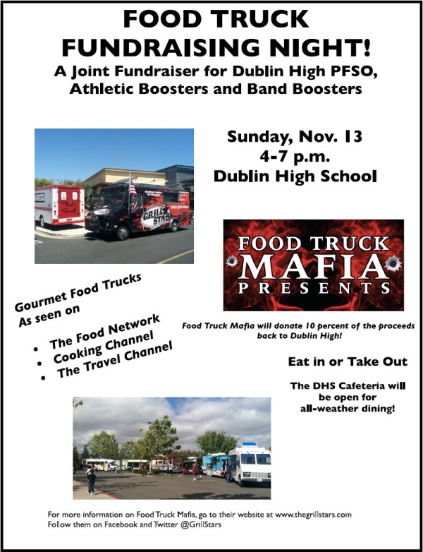 Dublin High School Food Truck Fundraising Night
