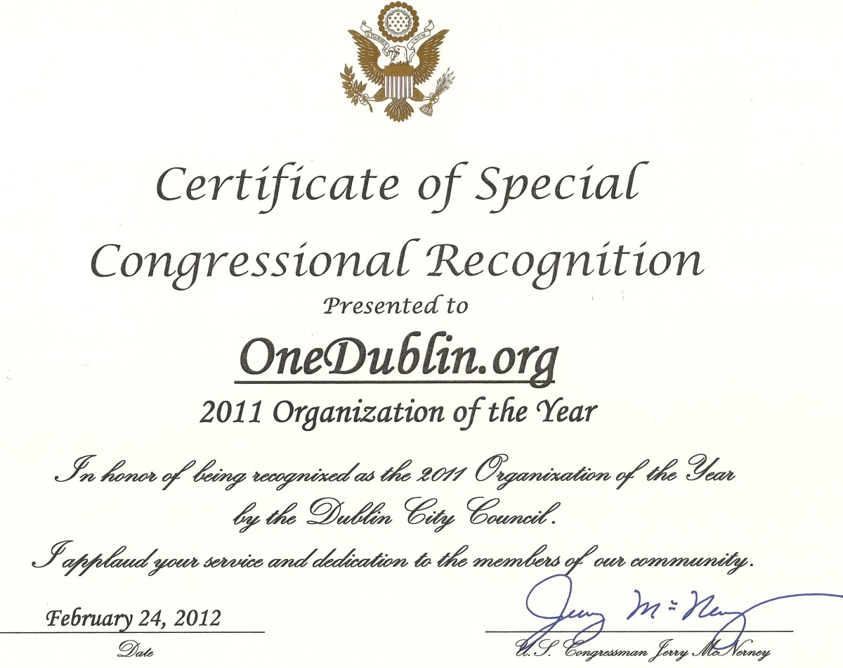 About Us | OneDublin.org