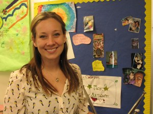 Wells Middle School Leadership Teacher Adair Spence
