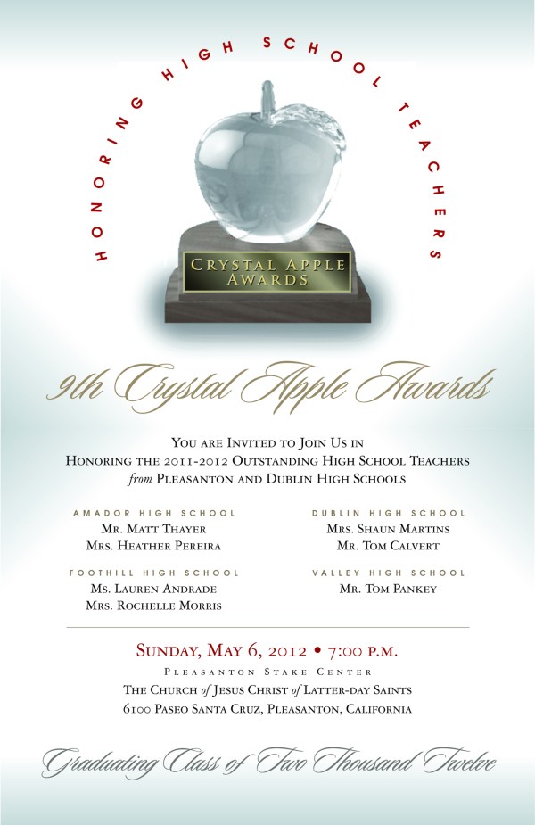 Crystal Apple Awards Poster 2012