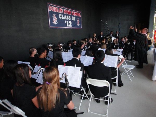 Dublin High School Concert Band Performing at the Class of 2012 Commencement Ceremony