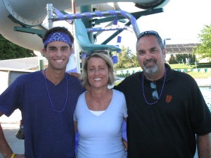 Nicole Malone Swim-a-thon Fundraiser - Kagan + Tatia + Kipp Wilkinson