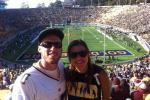 Tatum Wheeler and Cousin at the UC Berkeley Memorial&nbsp;Stadium