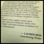 UCSD The Guardian First Published Article by Lauren&nbsp;Koa