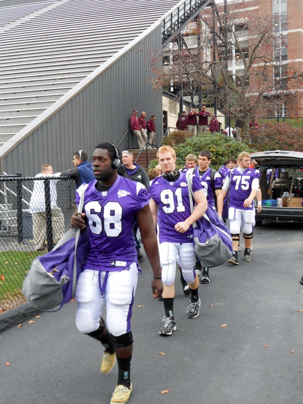 Clint Jackman - Holy Cross Homecoming Game 2012