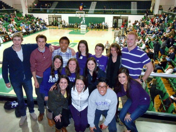 Clint Jackman with Friends Holy Cross