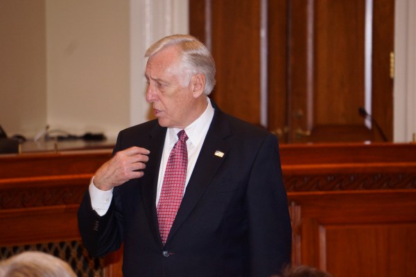 Democrat Whip Steny Hoyer at the Eric Swalwell Ceremonial Swearing-In Event