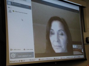 Candidate Regina Hancher