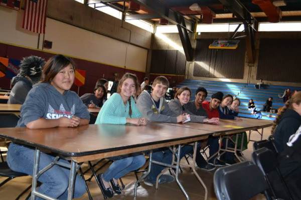 Dublin High School Academic Decathlon Team in Competition