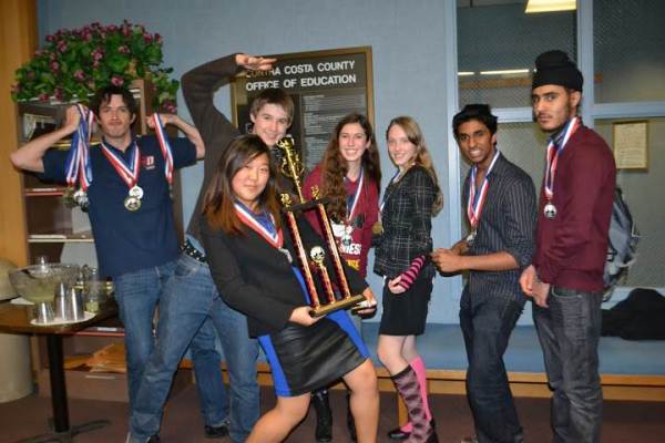 Dublin High School Academic Decathlon Winning Team