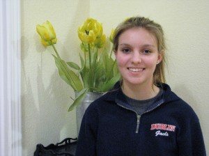 Dublin High School Cheerleader  Quinn Bennett