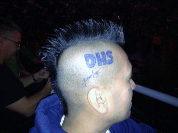 Dublin High School Competitive Cheer Mascot Marcelo Ablao