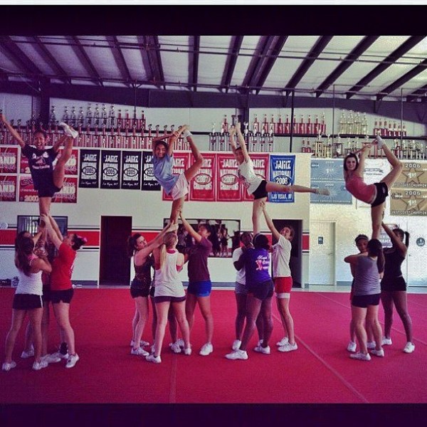 Dublin High School Competitive Cheer Team