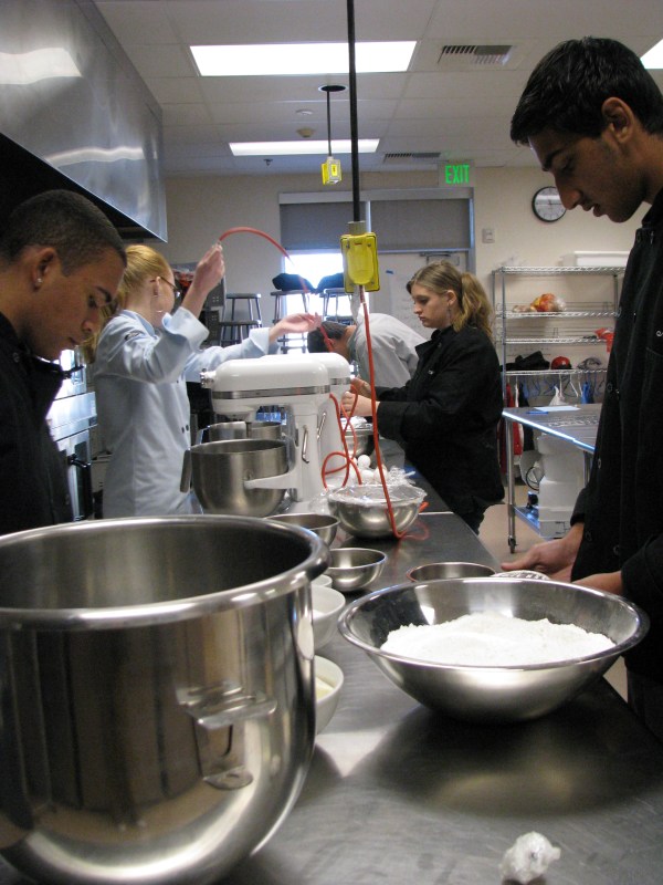 Dublin High School Culinary Arts Students in Action