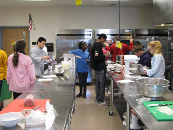 Dublin High School Culinary Arts Students in Action