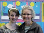 Dublin High School Senior Alexandra Brown with mother and Frederiksen Elementary School Teacher Catherine&nbsp;Brown