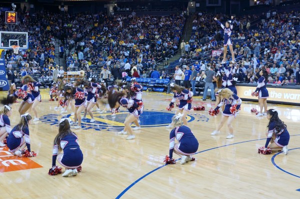 Dublin High School Cheer Team - Warriors Half Time Show
