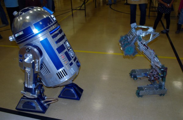 Dublin High School VEX Robot vs Star Wars Robot