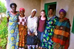 Kelsey Finnegan in Rwanda with Widows of Genocide&nbsp;Victims