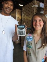 Alameda County Community Food Bank 1767 pounds of donated food 1