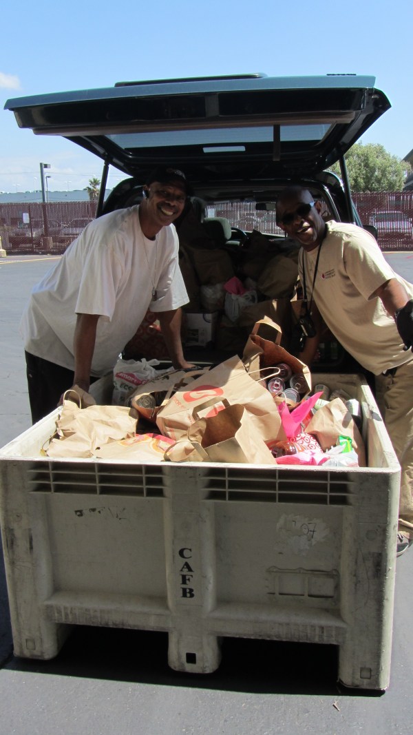 Alameda County Community Food Bank 1767 pounds of donated food