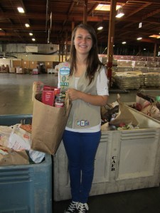 Wells Middle School student Hailey Lampi