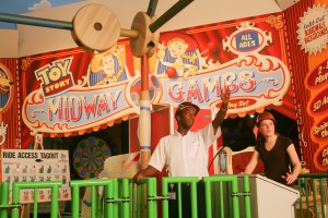 Molly in Toy Story Mania!