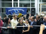 Wells Middle School Humanties B Building Ribbon-Cutting&nbsp;Ceremony