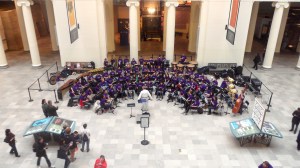 Dublin High School Irish Guard Band Chicago Trip Museum of Science and Industry