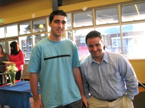 Perfect Attendance Award Winner Patrick DeClercq