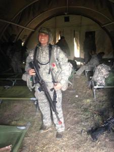 Rebecca at the start of ESET