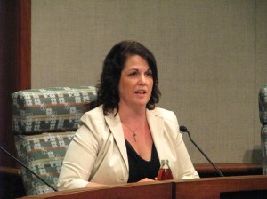 City of Dublin Candidate for Mayor Kasie Hildenbrand at Citizens Forum