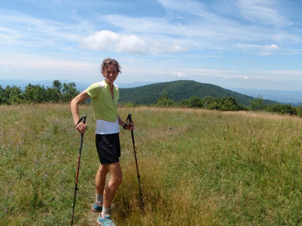 Jennifer on Top of Cold Mountain, VA