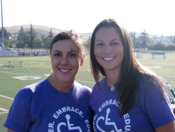 Cecelia Timek and Keira Andresen