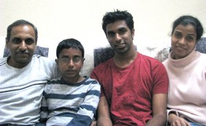 Kaushik Kasi and Family