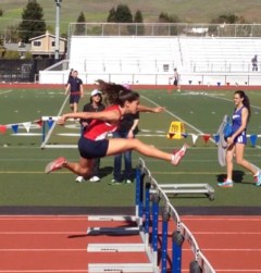 Tatiana Bouri Dublin High School Hurdling