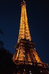 Eiffel Tower at&nbsp;night