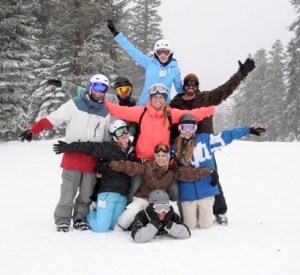 Jaime and friends at Northstar