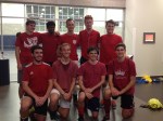 Eric with intramural indoor soccer&nbsp;team
