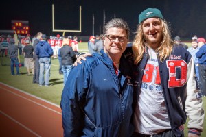 Alex with Dublin High Asst. Principal Bill Branca