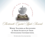 2016 Crystal Apple&nbsp;Awards