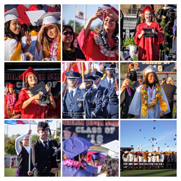 Dublin High School Commencement 2016 Collage