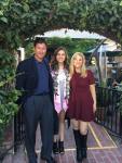 Katelyn Haubert graduating Chapman University – with her&nbsp;parents