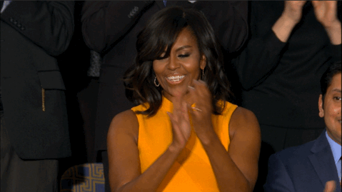 michelle-obama-clapping